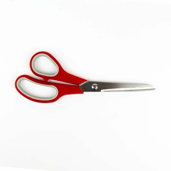 Excel Blades Professional Soft Grip Stainless Steel Office 8" Shear Scissors, 12pk 55620